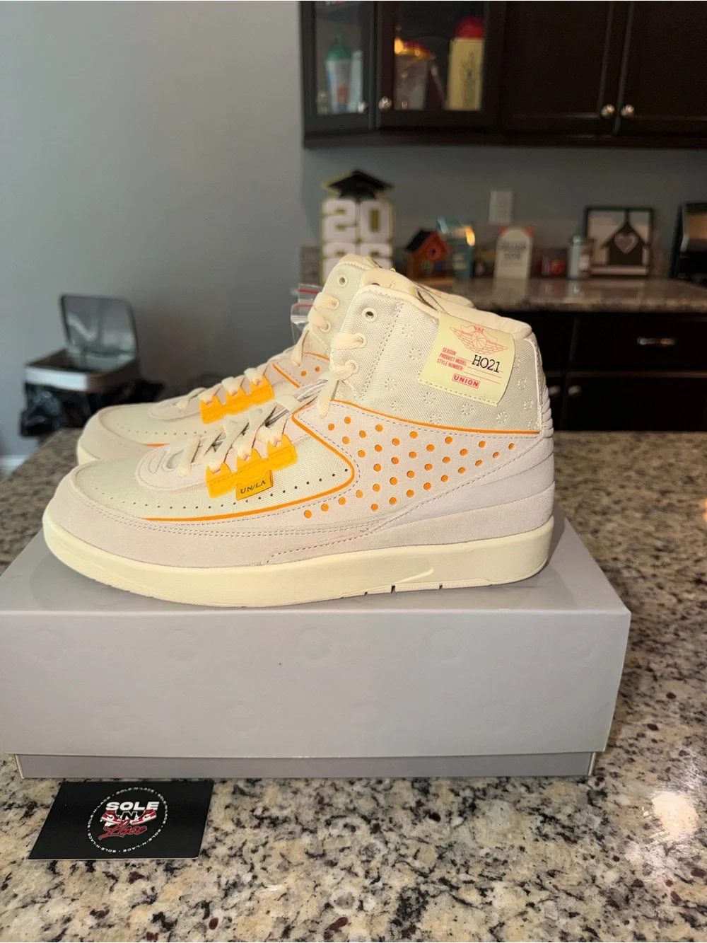Size 9 Jordan 2 Retro SP Union Rattan SKU DN3802-200 Brand New
